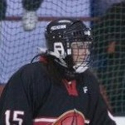 Hockey girl player
