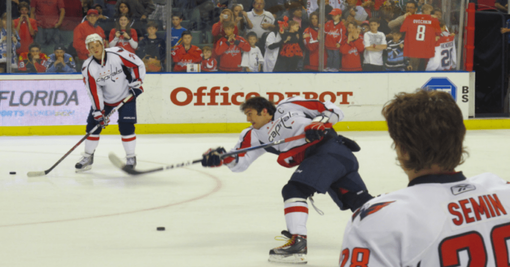 A Pro Hockey Player’s Shooting Accuracy