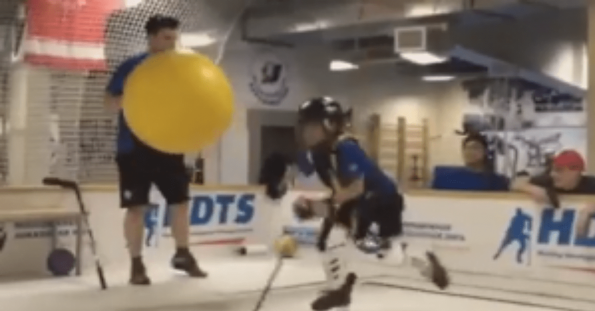 Challenging Hockey Balance