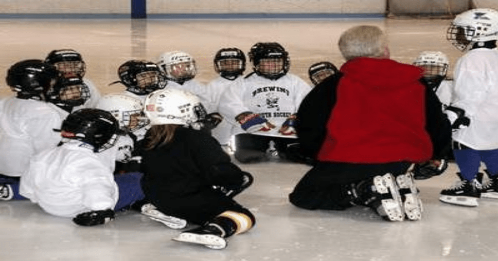 Guiding a 4-year Old Hockey Player