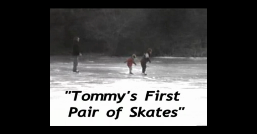 “Tommy’s First Pair of Skates”